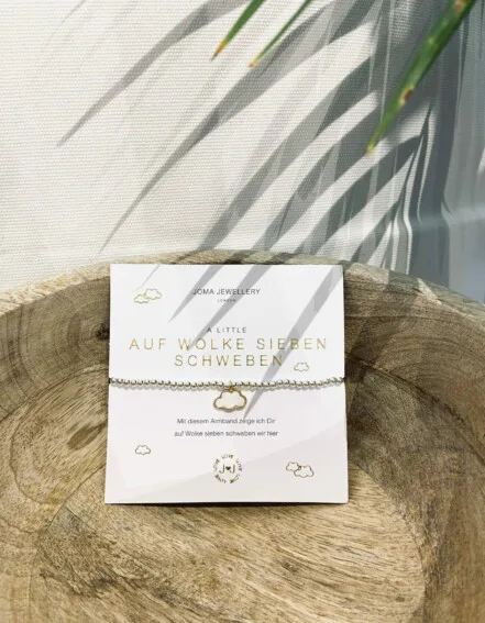 JOMA JEWELLERY -Armband "A LITTLE AUF WOLKE SIEBEN SCHWEBEN" (JJL17)