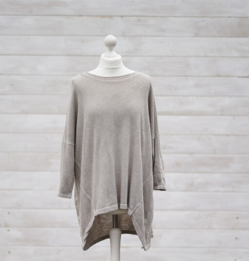 Shirt SABRINA BA92 graubeige