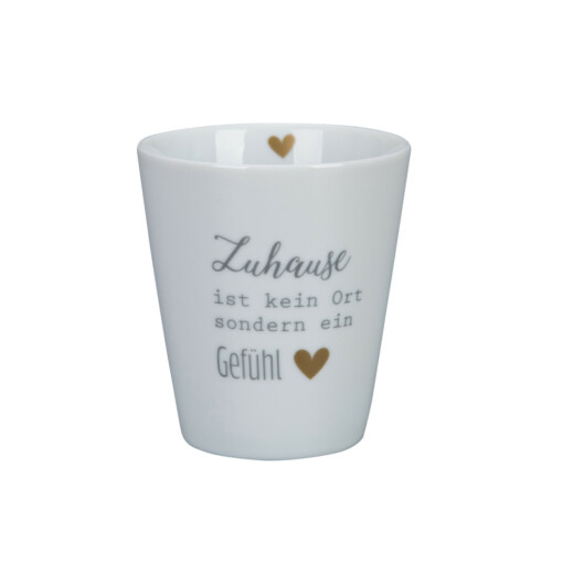 HAPPY MUG - "ZUHAUSE IST KEIN ORT..." (HM13)
