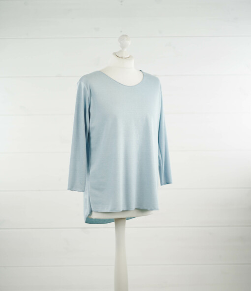 Basicshirt "KIMBERLY" hellblau (BA84)