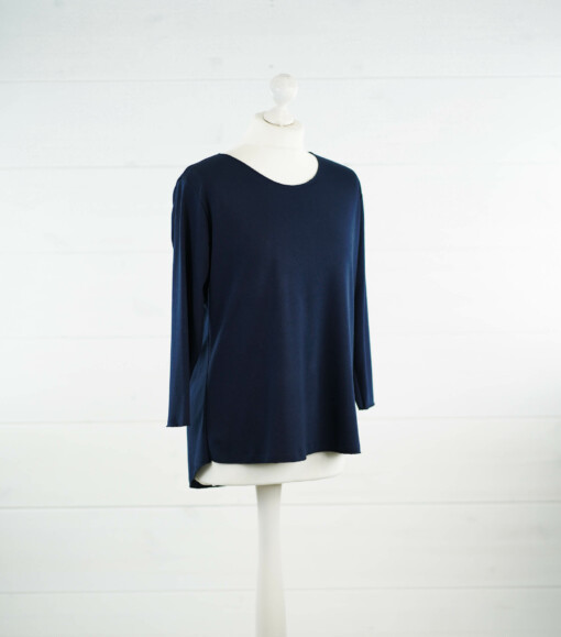 Basicshirt "KIMBERLY" dunkelblau (BA84)