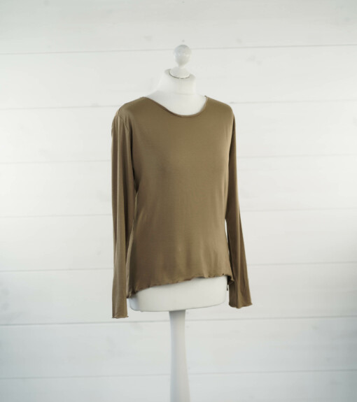 Langarmshirt "EVA" caramel (BA81)