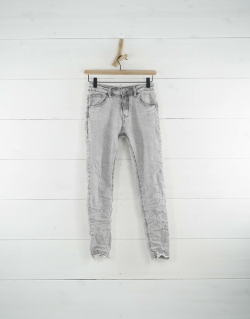 Jeans "PALINA" - stonewashed grau (H25)
