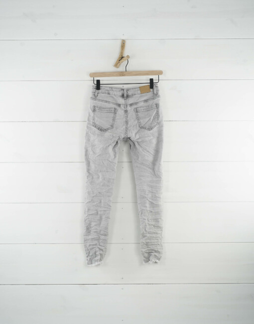 Jeans "PALINA" - stonewashed grau (H25)