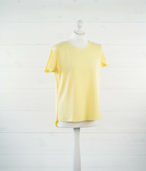 Kurzarmshirt "INDIRA" zitrone (BA43)