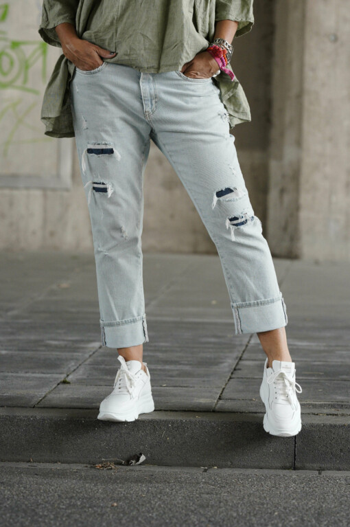 Jeans "LEONA" - stone wash (ER14)