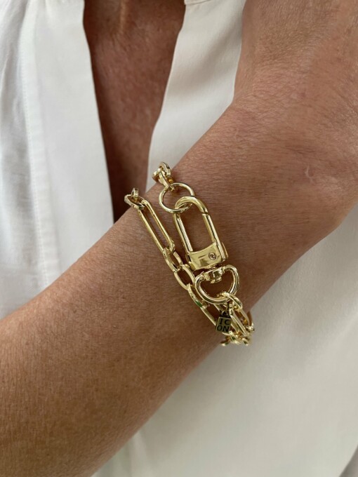 Armband "ZOE CHAIN" gold (IC03)