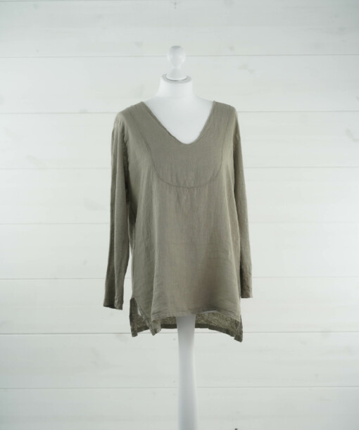 Shirt "MICHELLE" taupe (GW55)