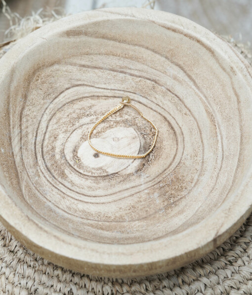 IBU JEWELS - Armband "JILL GOLD CREAM" (IBU04)