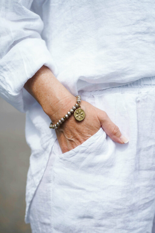 Armband "CHER 6-G" mud/gold (IC11)