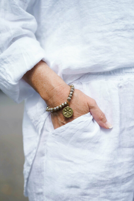 Armband "CHER 6-G" mud/gold (IC11)