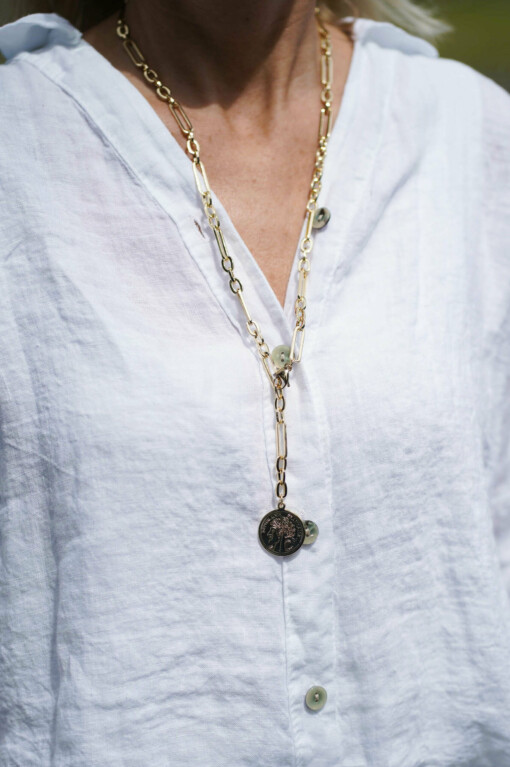Kette "ZOE COIN" gold (IC05)