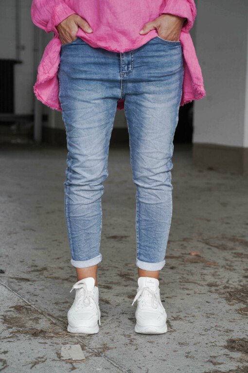 Jeans “YUNA” – jeansblau (H24)
