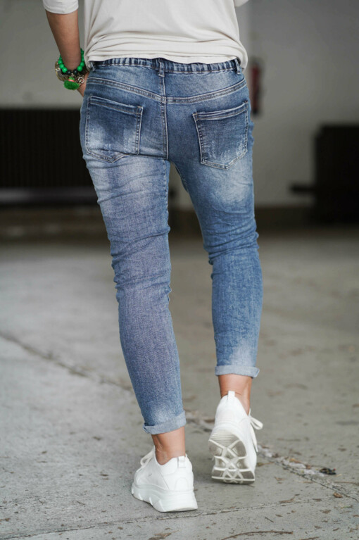 Jeans “CINZIA” – jeansblau (H34)