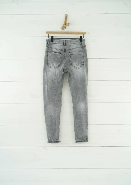 Jeans "LEXIE" stonewashed grau (H64)