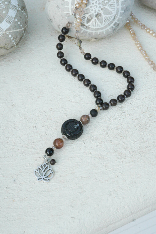 Kette "AMA" creme/beige (JK16)