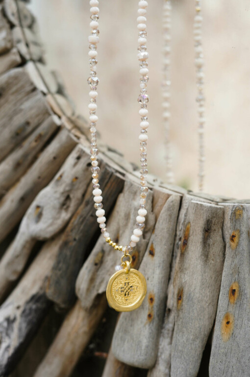 Kette "BEATA" ivory (JK13)