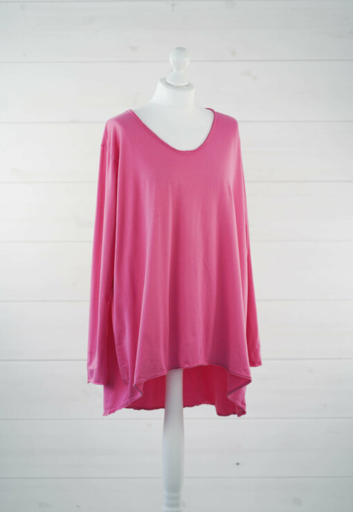 Langarm-Shirt "SASKIA" pink (BA03)