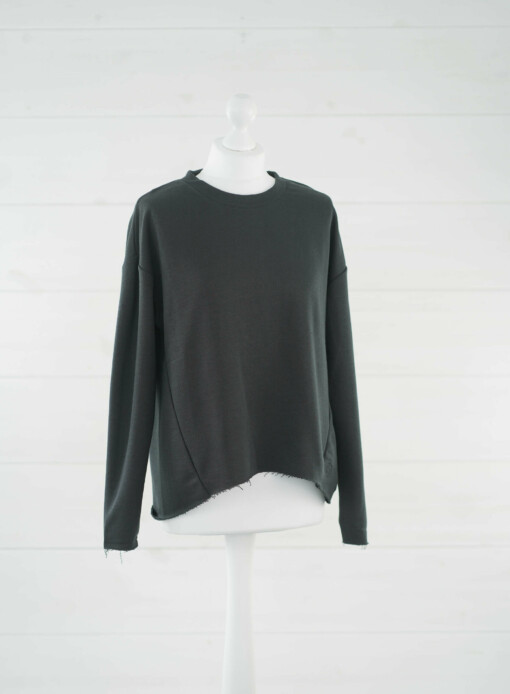 Longsleeve "VALENTINA" black (ER09)