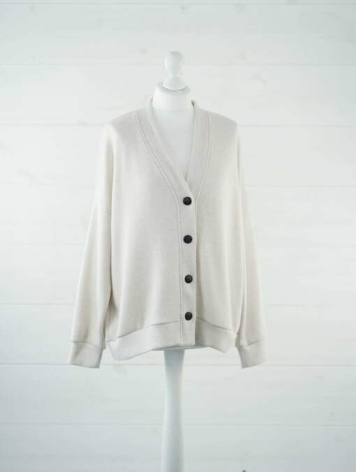 Kurze Feinstrickjacke "ILONA" beige (GW18)