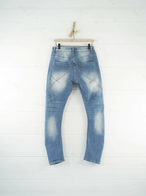 Jeans "CATHLEEN" stonewashed blue (H11)