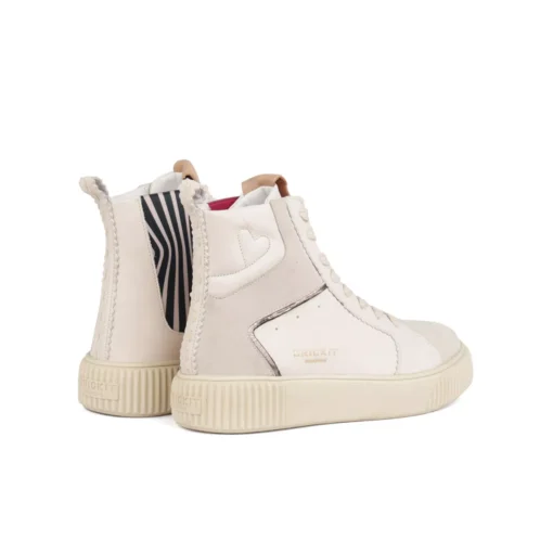 Hoher Sneaker "NIMA" offwhite (CR01)