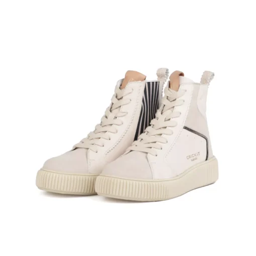 Hoher Sneaker "NIMA" offwhite (CR01)