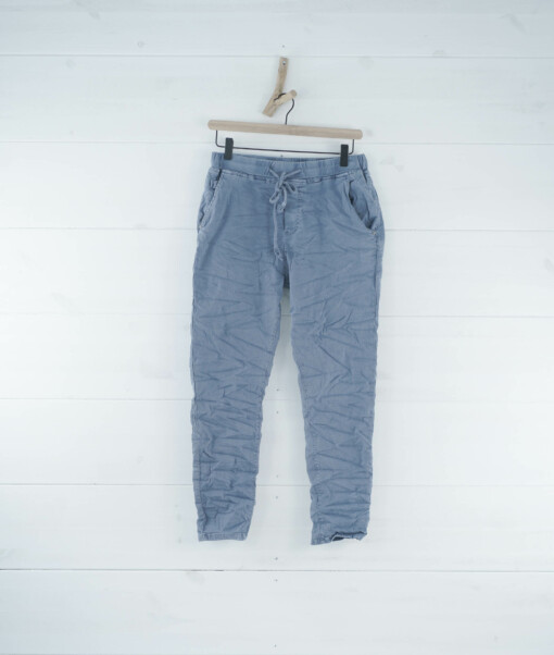 Hose "LEYLA" blau/grau (H37)
