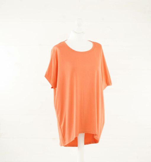 Kurzarmshirt "MIRKA" orange (BA10)