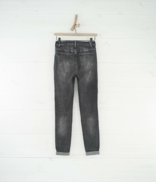 Jeans "LUISA" stonewashed black (H06)