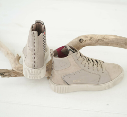 Hoher Sneaker "NIMA" taupe (CR03)
