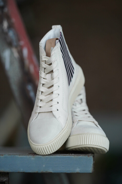 Hoher Sneaker “NIMA” offwhite (CR01)