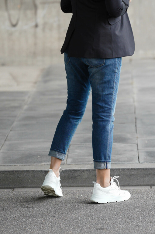Jeans "SHYRA" blue jay (HL03)/ Blazer "LEYA" black (ER07)