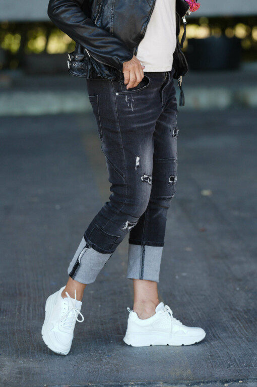 Jeans “SARINA” schwarz (H13)