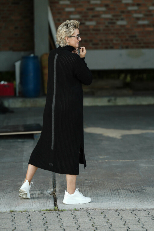 Strickkleid - "ANGELINA" black (ER27)