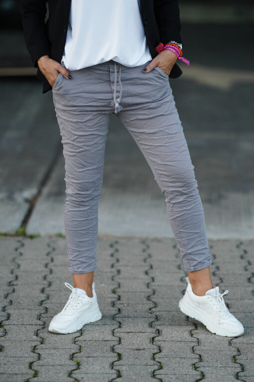 Hose "LEYLA" grau (H37)