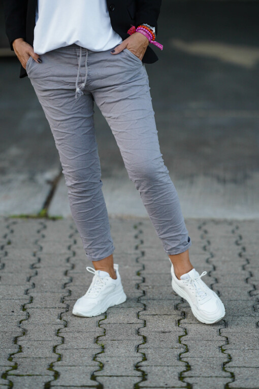 Hose "LEYLA" grau (H37)