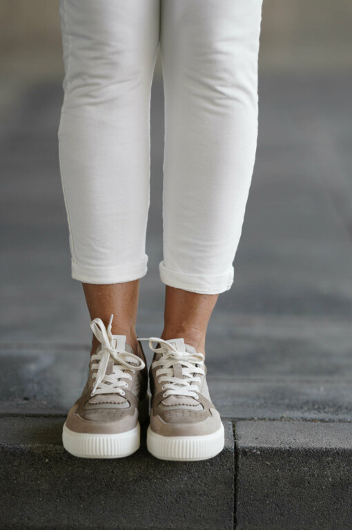 Sneaker "MAURA" taupe (CR02)