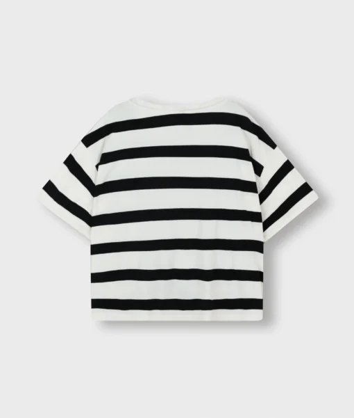 T-Shirt "HEIDI" white/black (10D28)