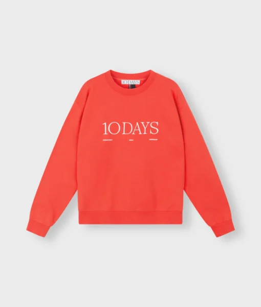 10DAYS - Sweater "LESLIE" coral red (10D63)