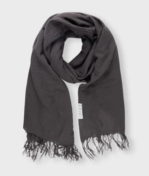 Schal "LARISSA" grey raven (10D24)