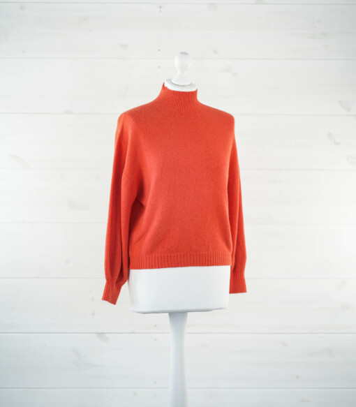 Strickpulli "MEXINE" orange (GW21)