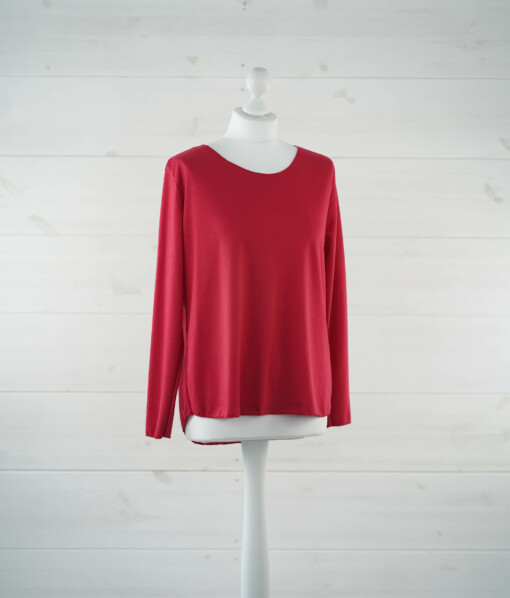 Basicshirt "ALMA" rot (BA56)