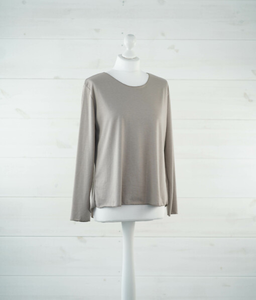 Basicshirt "ALMA" taupe (BA56)