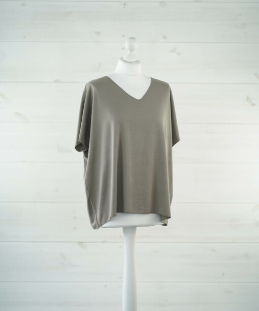 Shirt "INES" taupe (BA69)