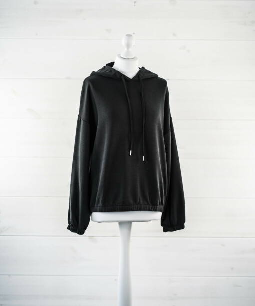 Kapuzenpulli "LINNETT" black (HL10)