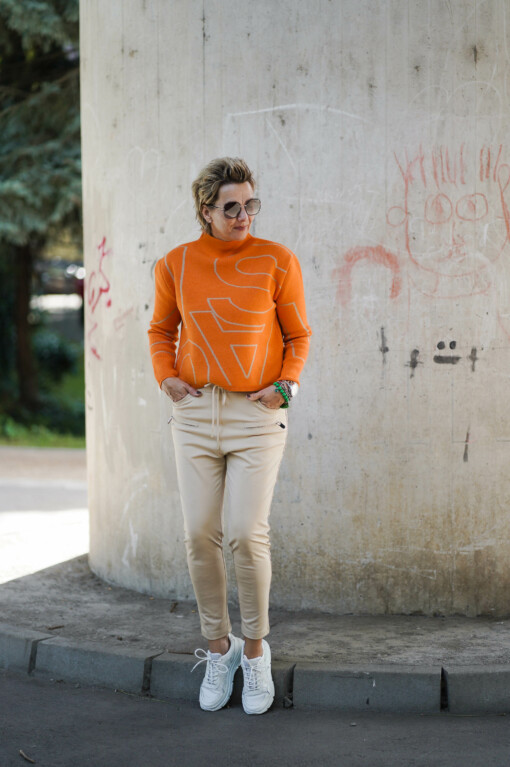 Pullover "MINE" (ER33) / Ladies-Pants "ILENA" alpa (ER19)