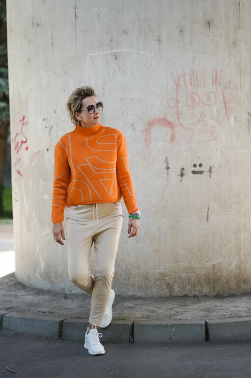 Pullover "MINE" (ER33) / Ladies-Pants "ILENA" alpa (ER19)