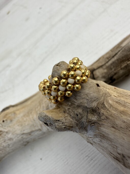 Ring "LACE GOLD" (IBU39)