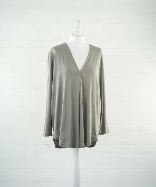 Shirt "VALERIA XL" taupe (BA48)